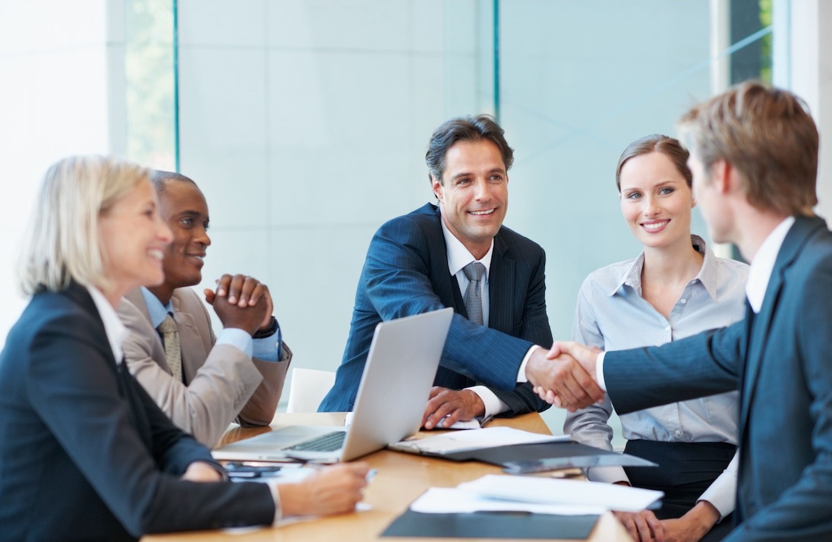 Business congratulations