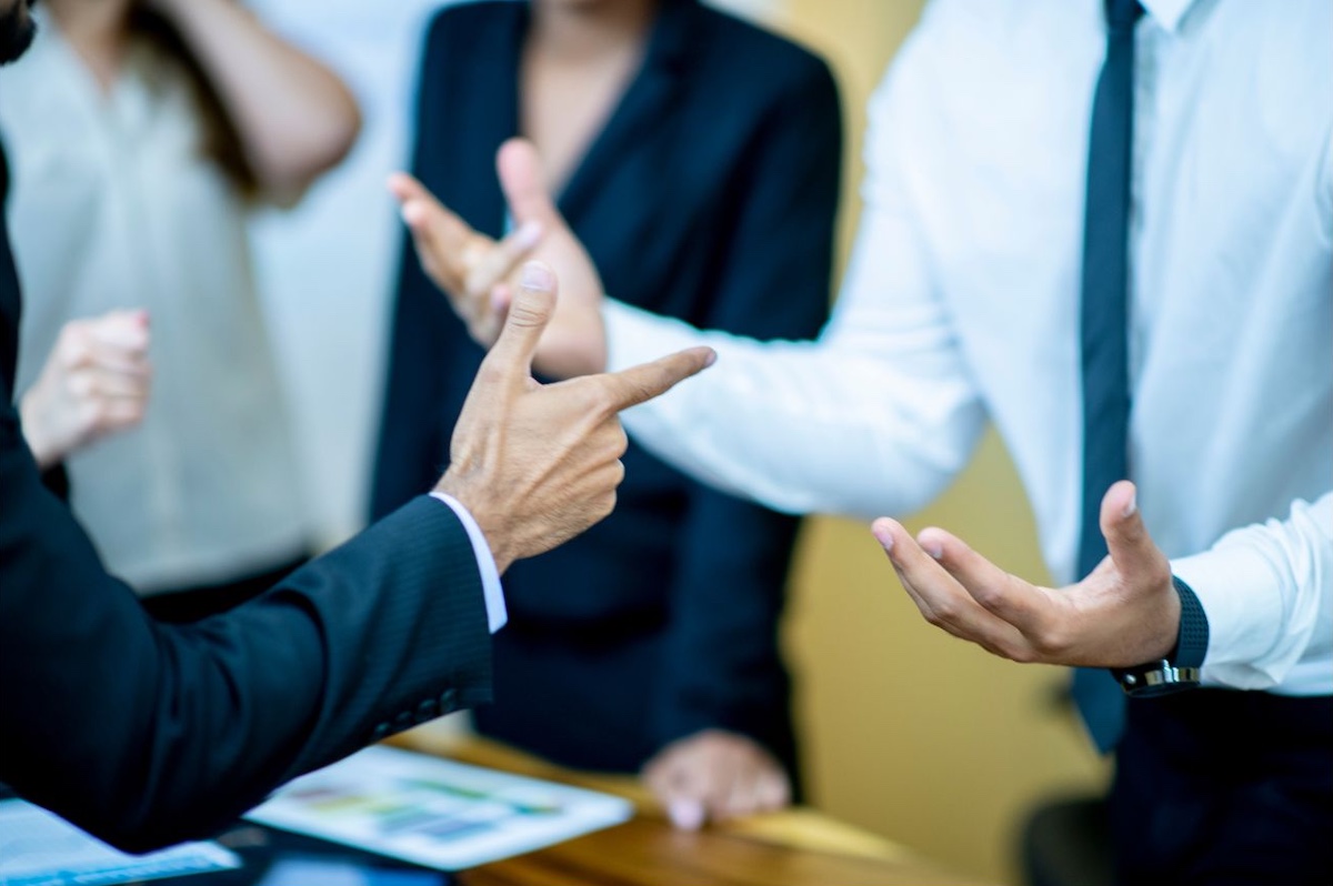 Business dispute between partners