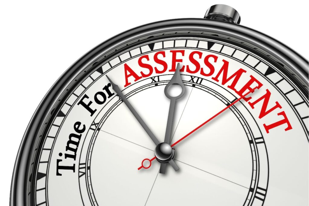 Time for Assessment clock