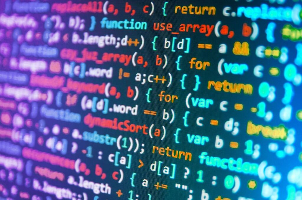 Wall of code