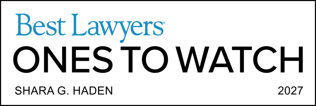 Best Lawyers Ones To Watch Shara Haden 2027